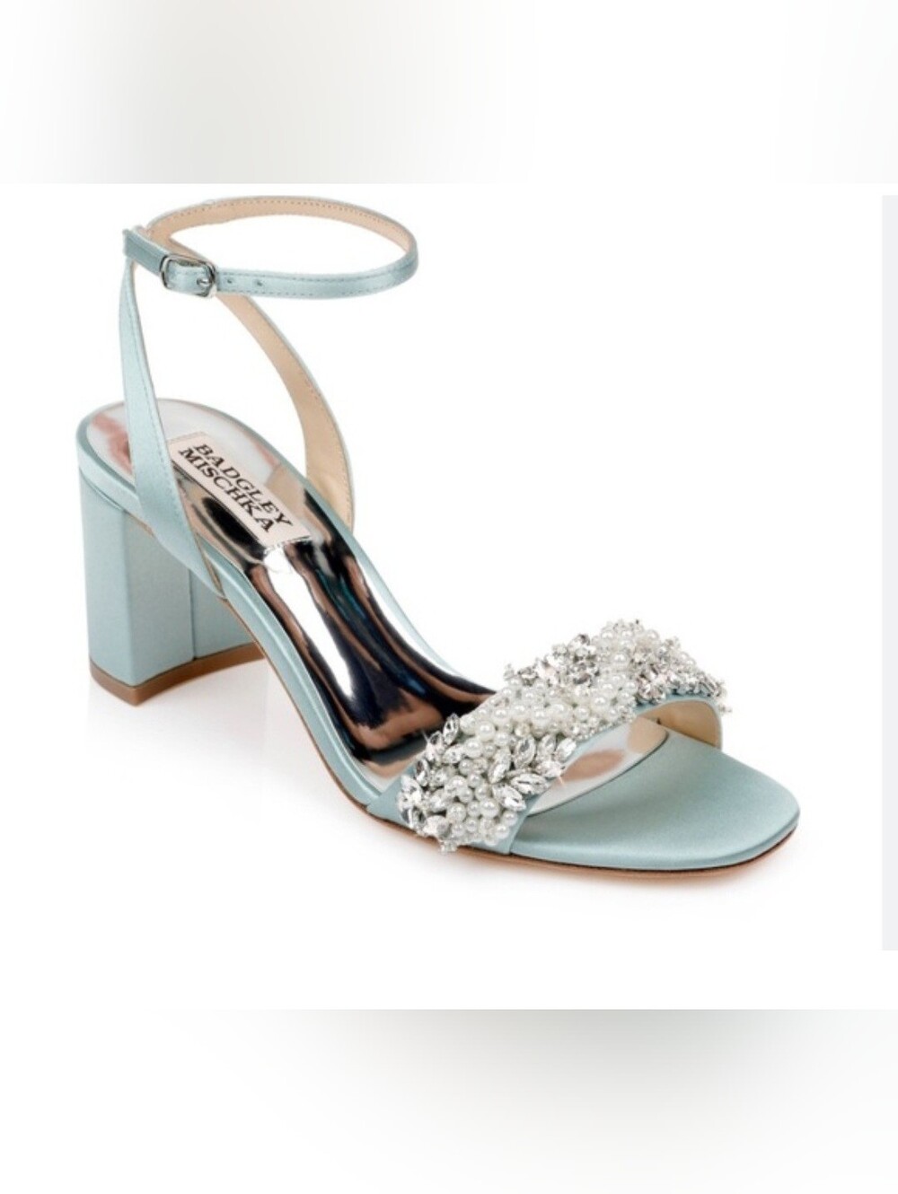 NWOB Badgley Mischka Clara Embellished Sandals. Size 10